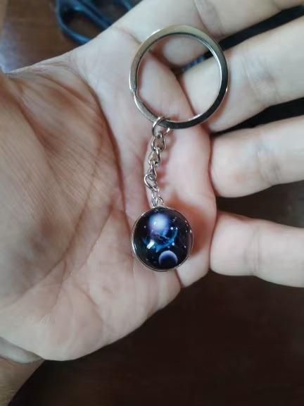 ZodiCharm Zodiac Gemstone Keychain – Birthstone Crystal Keyring for Luck, Style & Gifting