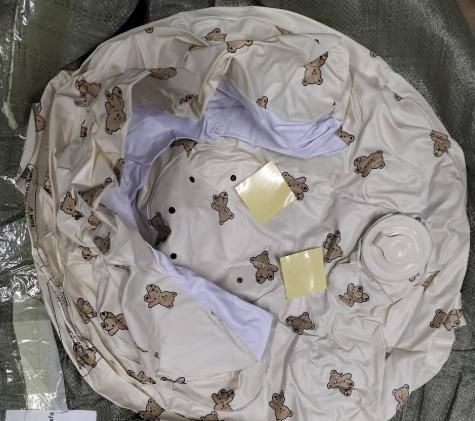 TinyFloat Inflatable Baby Chair – Portable Soft Seat for Feeding, Play & Travel