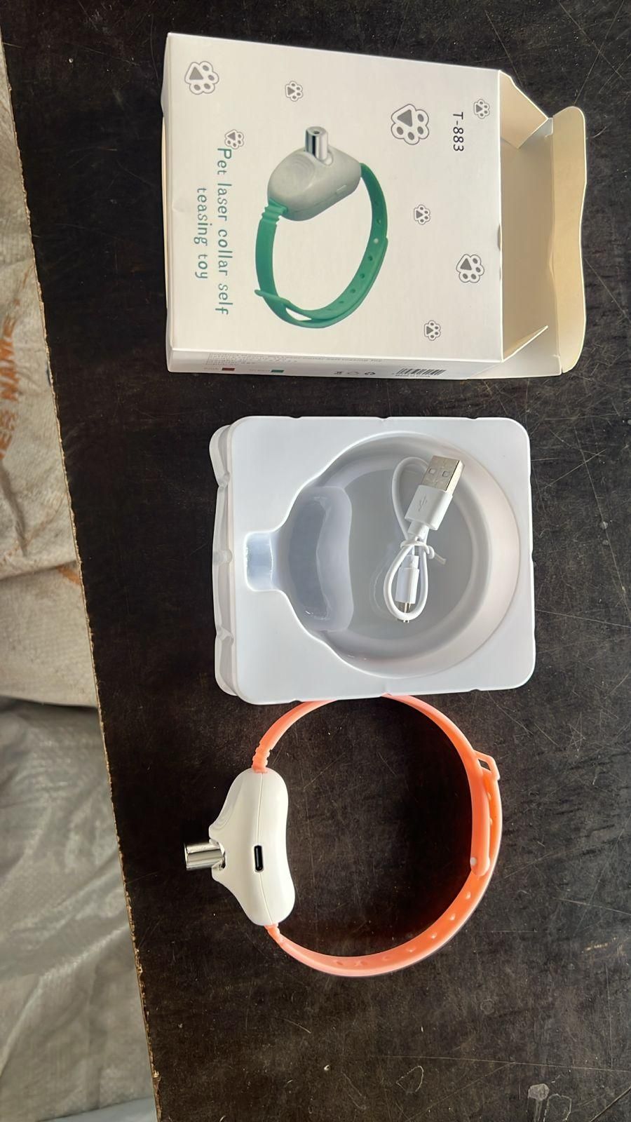 PawPlay Laser Collar – Self-Teasing Interactive Cat Toy for Active Play & Exercise