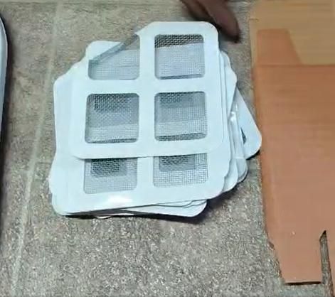 DrainGuard Self-Adhesive Floor Drain Stickers – Hair Catcher Filters (Pack of 20)