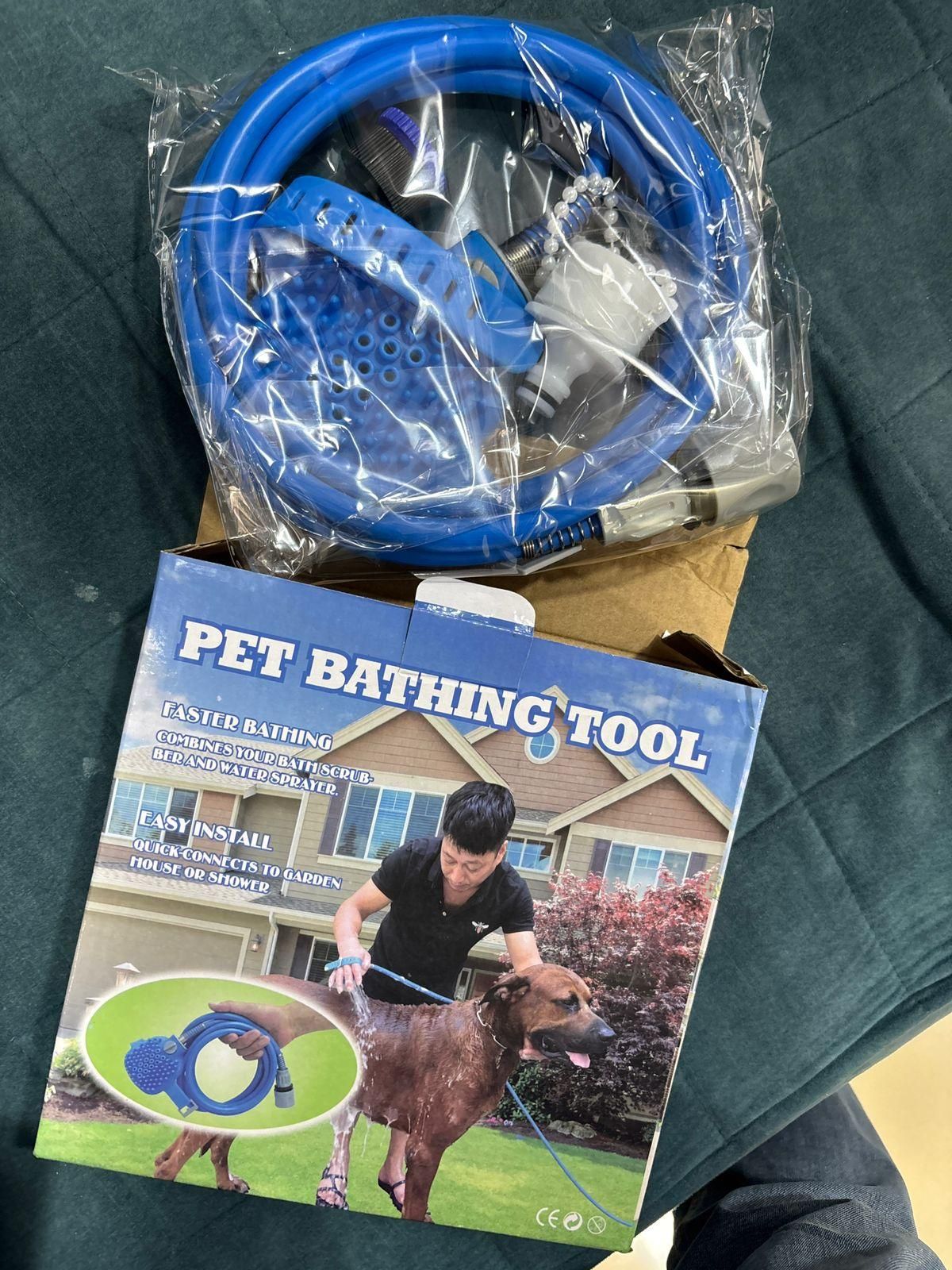 PawSpa Pet Bathing Tool – Cleaning, Washing & Massaging Scrubber Brush for Dogs