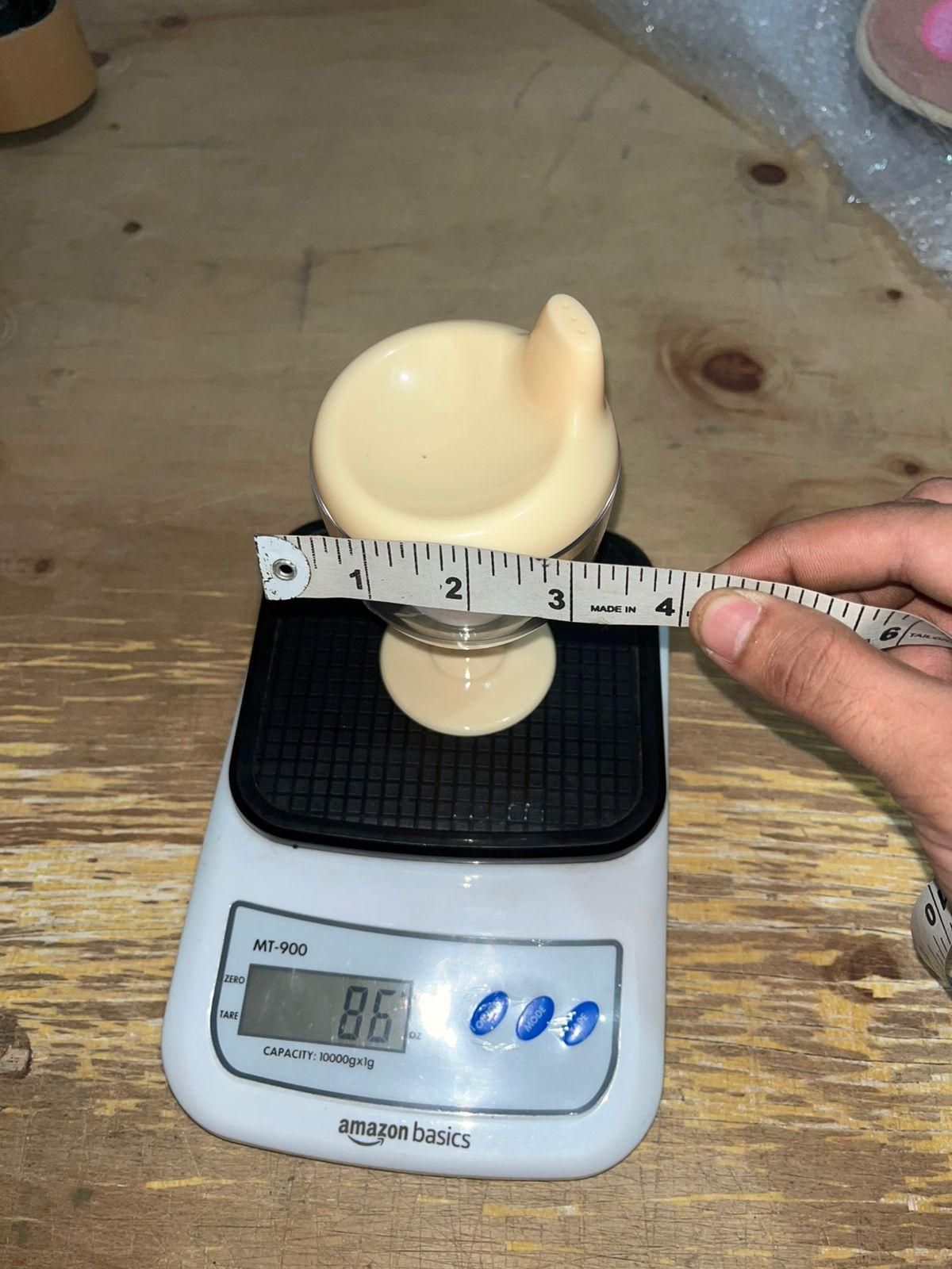 TinySip Toddler Sippy Cup – Spill-Proof Plastic Stemware for Kids | Easy Grip, Safe & Durable Drinkware