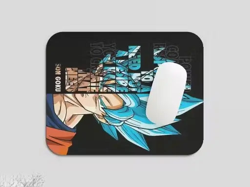 Son Goku Anime Mouse Pad (3mm) | Non-Slip Rubber Base | High-Precision Microfibre Surface | Gaming & Office Use