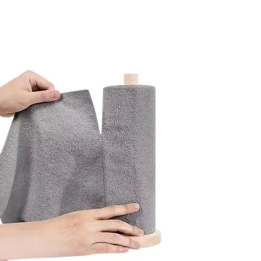 Microfiber Cleaning Cloth Roll (20 PCS) | Tear-Away Reusable Towels | Super Absorbent Lint-Free Cleaning Wipes | 25×25 cm Multipurpose Cloth
