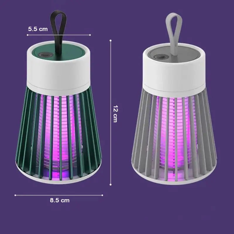 USB Mosquito Killer Machine | Electric UV Bug Zapper Lamp | Indoor & Outdoor Mosquito Trap with Fan Suction | Silent Night Light