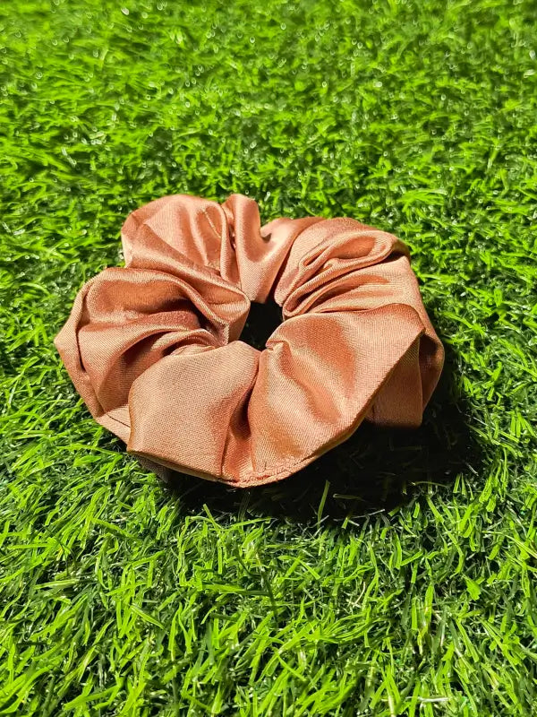 Luxury Satin Hair Scrunchies (Pack of 5) | Soft Hair Ties for Women & Girls | Anti-Breakage Hair Bands in Elegant Shades