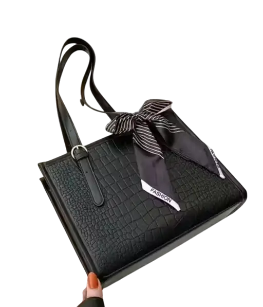 Stylish PU Handbag for Women & Girls | Textured Design Casual Shoulder Bag | Single Compartment Everyday Purse