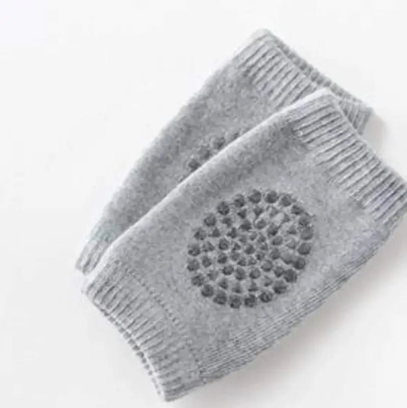Baby Toddler Wool Knit Leg Warmers & Knee Guards | Soft Cotton Anti-Slip Knee Pads for Crawling Kids | Breathable & Stretchable Support (1 Pair)