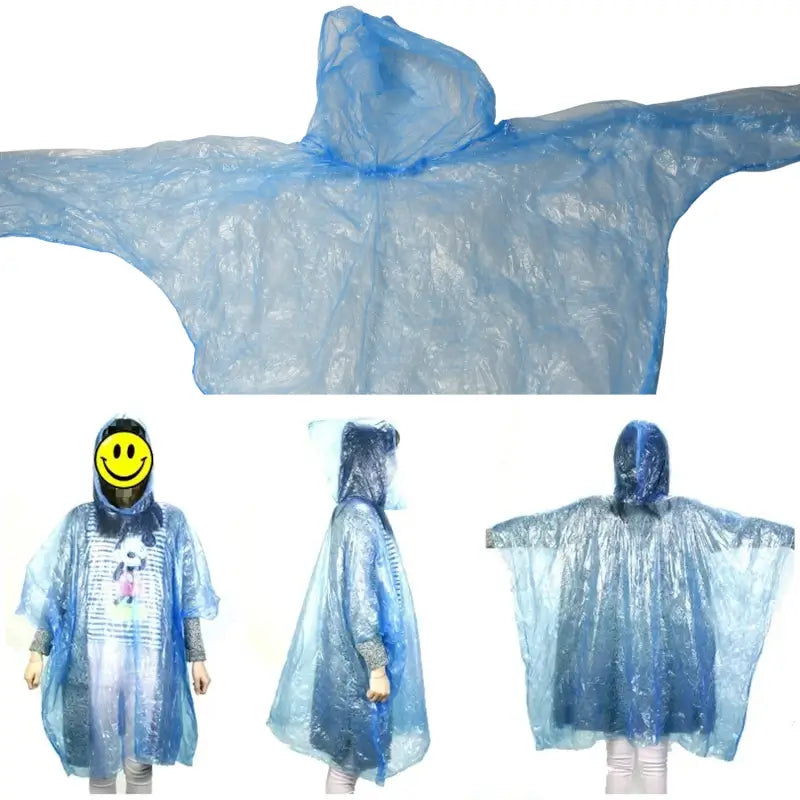 RainReady Kids Disposable Raincoat – Emergency Ball Raincoat with Carry Case