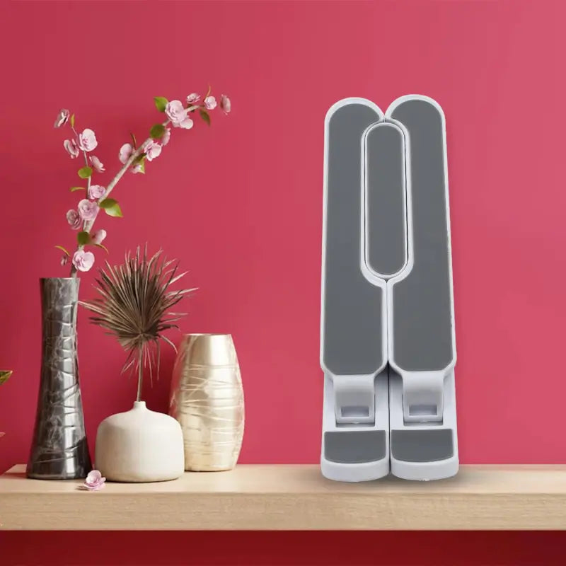 FlexView Adjustable Tablet Stand – Foldable Multi-Angle Holder