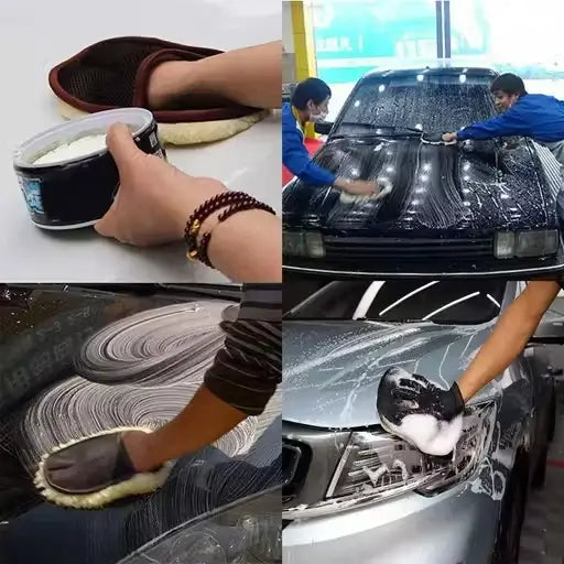 Ingens Microfiber Car Cleaning Glove (Pack of 1) | Scratch-Free Detailing Mitt | Soft Non-Abrasive Wash Glove for Car Care