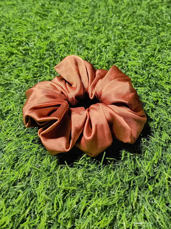 Luxury Satin Hair Scrunchies (Pack of 5) | Soft Hair Ties for Women & Girls | Anti-Breakage Hair Bands in Elegant Shades