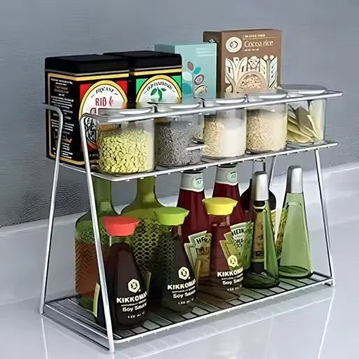 SteelEase Modern Stainless Steel Kitchen Rack & Holder