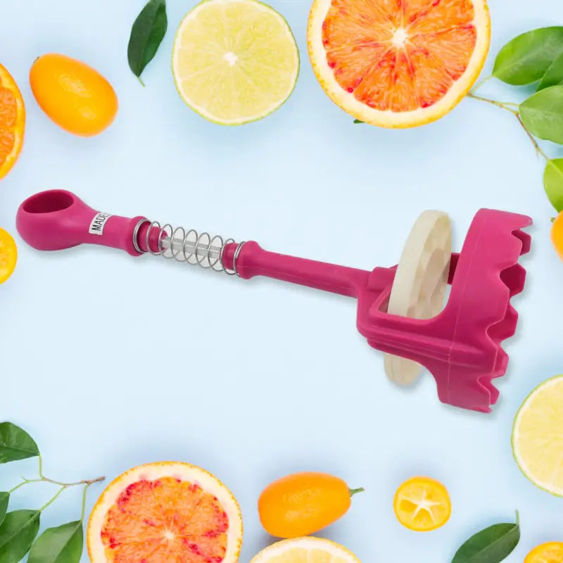Multi-Functional Potato Masher (1 Pc) | Stainless Steel & PP Kitchen Masher | Ergonomic Easy-Press Vegetable & Fruit Crusher