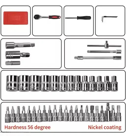 Hand Tool Kit (46 Pcs) Household