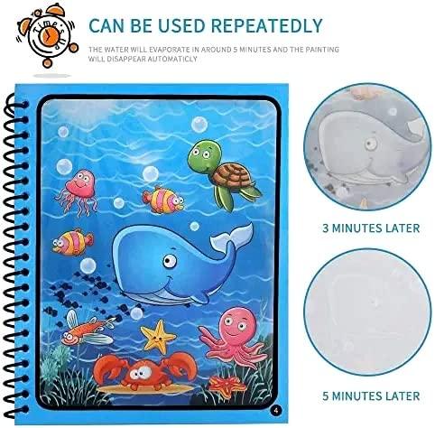 Reusable Magic Water Quick Dry Book – Fun & Learning Activity for Kids