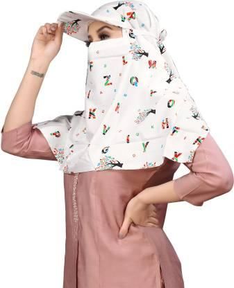 Summer Sun Protection Women Cap with Mask – UV Protection & Stylish Outdoor Wear