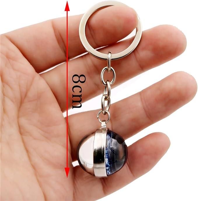 ZodiCharm Zodiac Gemstone Keychain – Birthstone Crystal Keyring for Luck, Style & Gifting