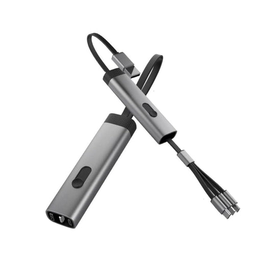 3-in-1 Extendable 3A Rapid Charging Cable – Fast Charging for Multiple Devices