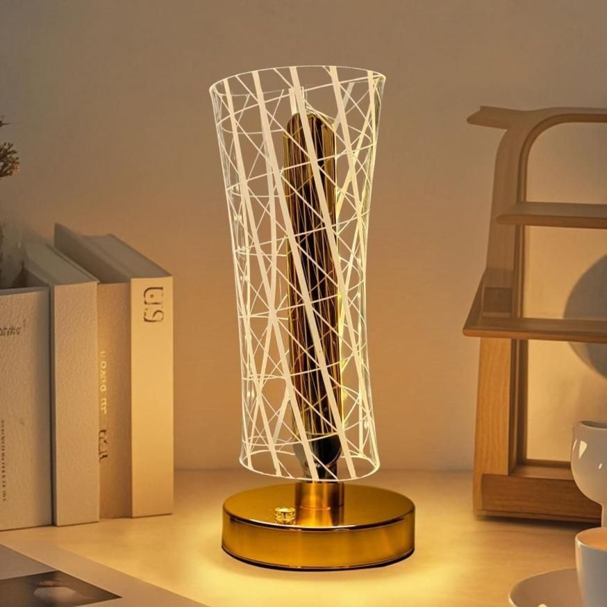 LumiCrystal 3-in-1 LED Ambiance Table Lamp