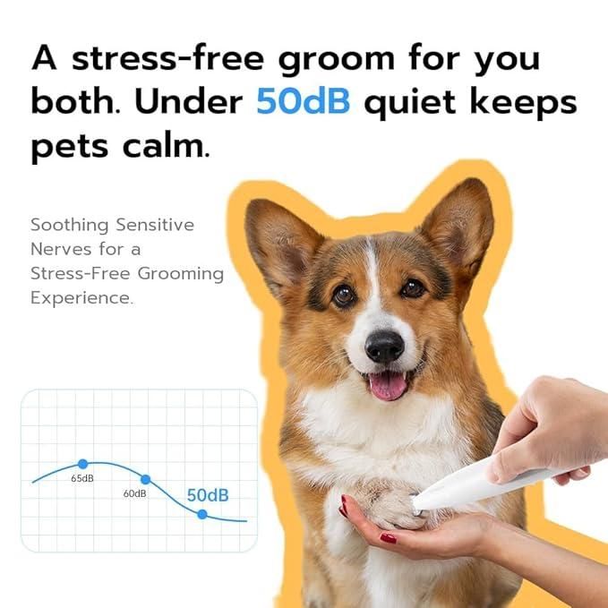 PawPerfect Pet Hair Trimmer – Electric Grooming Tool for Dogs & Cats | Safe, Quiet & Easy to Use