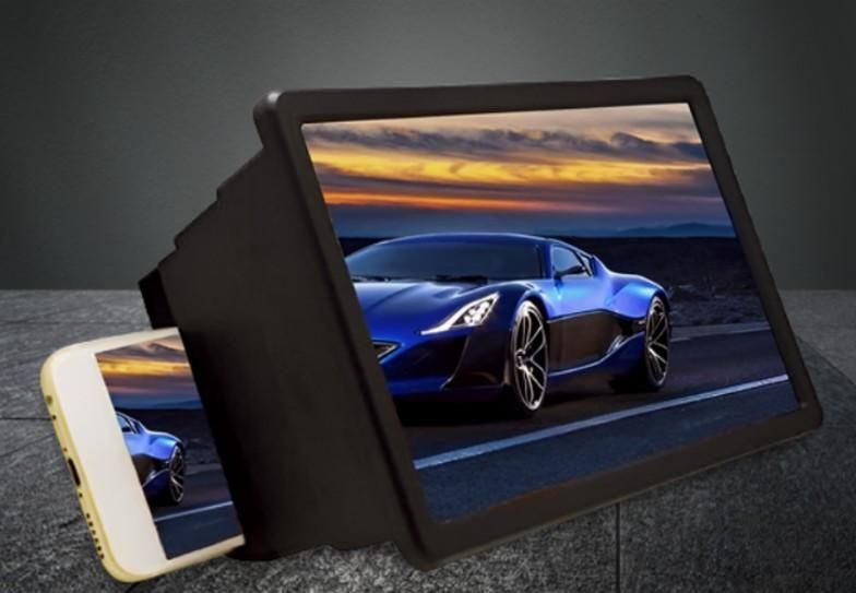 ScreenMax HD Mobile Screen Magnifier – Enlarged Display Expander Stand for Smartphones