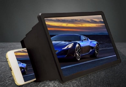 ScreenMax HD Mobile Screen Magnifier – Enlarged Display Expander Stand for Smartphones