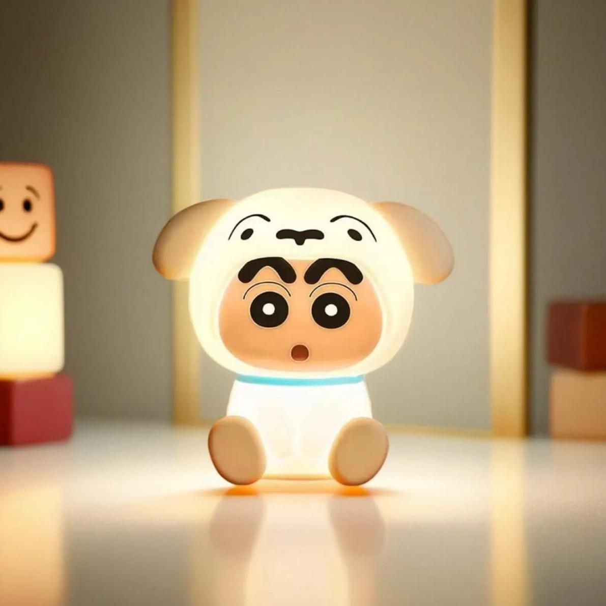 Cute Shiro LED Night Light Lamp – Bedside Mood Gift