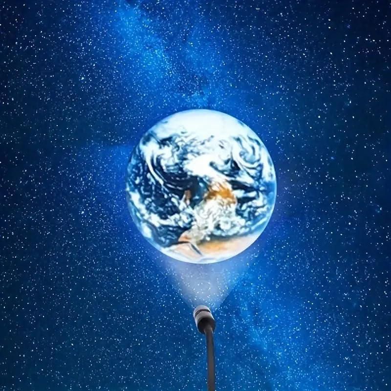 GlobeGlow 360° Earth Projection USB LED Mini Night Light