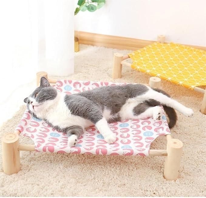 PawLounge Portable Pet Hammock Bed – Elevated, Breathable & Comfortable Lounger for Dogs & Cats