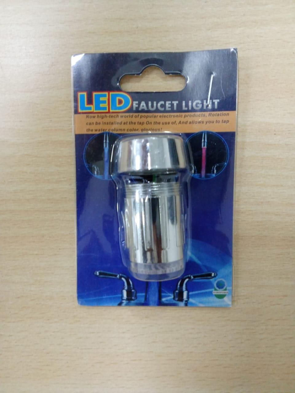 AquaGlow LED Faucet Light – Color Changing Glow Sensor Water Tap Attachment | Temperature-Sensitive Bathroom & Kitchen Tap Light