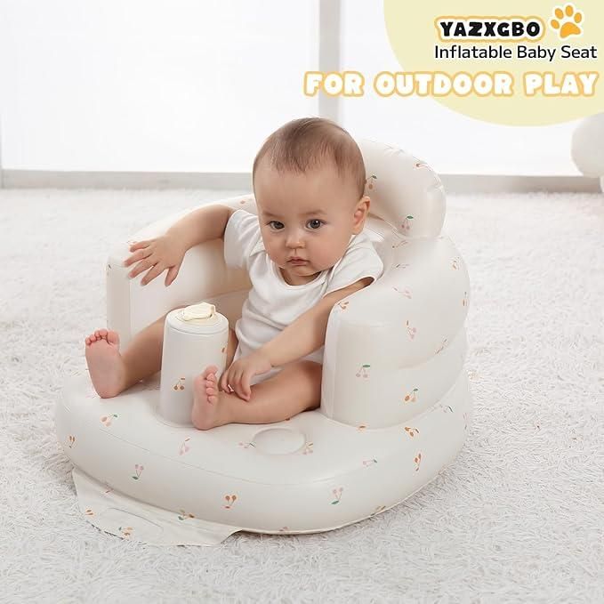 TinyFloat Inflatable Baby Chair – Portable Soft Seat for Feeding, Play & Travel