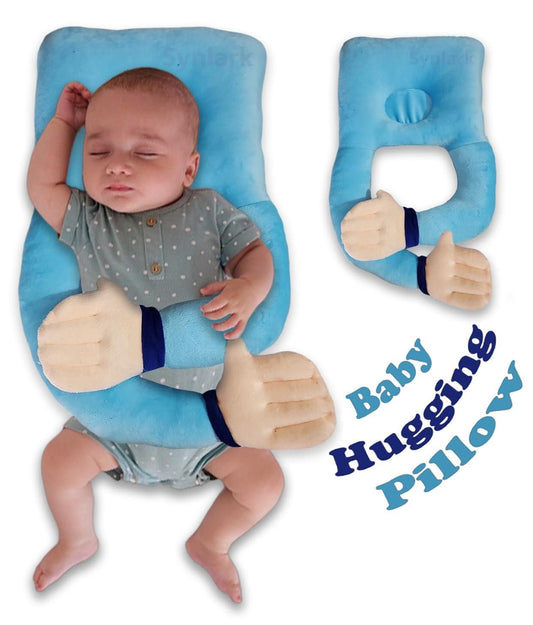 BabyNest Head Support Hug Pillow – Soft Comfort Cushion for Newborn Head Positioning & Sleeping Support