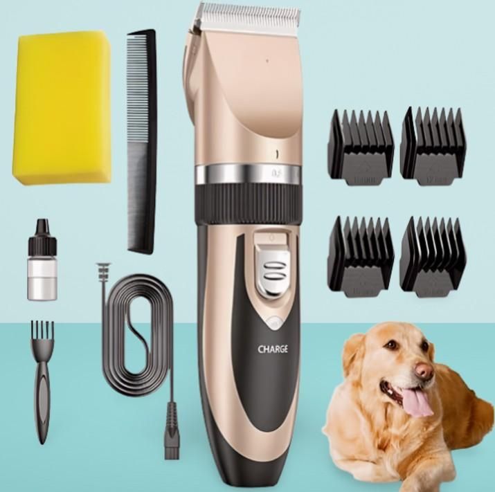 PawGroom Pro Pet Grooming Trimmer Set – Clippers, Combs & Accessories for Dogs & Cats