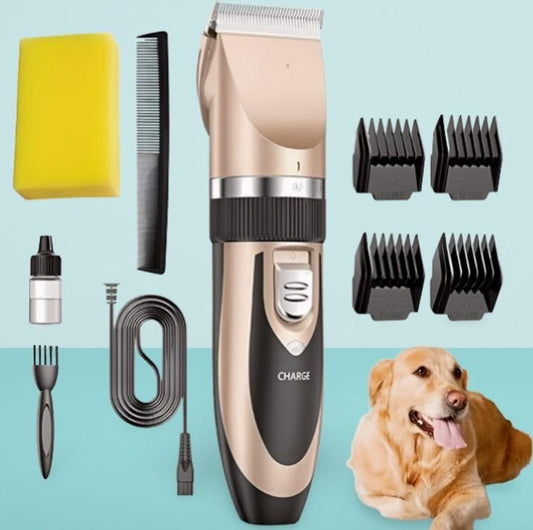 PawGroom Pro Pet Grooming Trimmer Set – Clippers, Combs & Accessories for Dogs & Cats