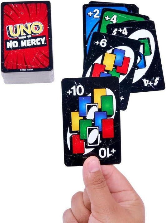 UNO Show ’Em No Mercy Card Game – Fast, Fun & Wild Family Party Game