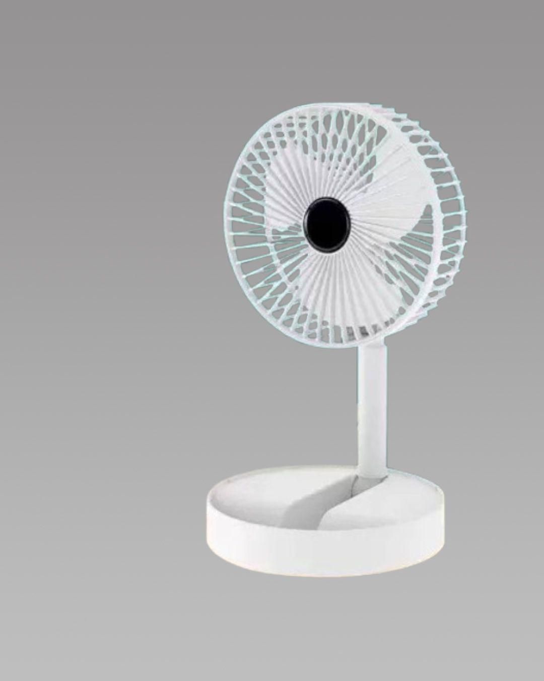 BreezePro Rechargeable High-Speed Table Desk Fan – Portable, Powerful Airflow with Long Battery Backup