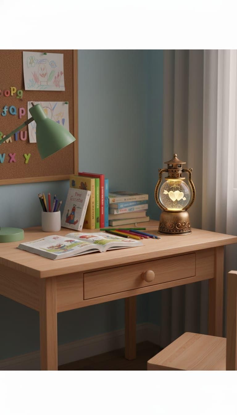 Special Crystal Ball Lamp – Romantic LED Night Light Gift