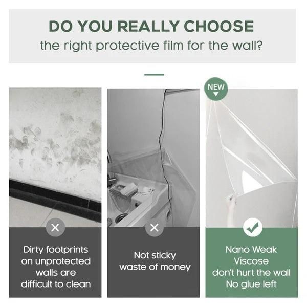 WallGuard Self-Adhesive Transparent Protection Film (Buy 1 Get 1 Free)