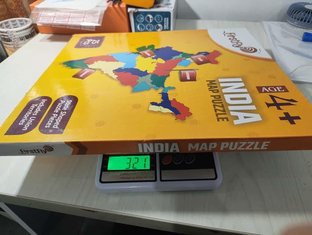 IndiaMap Jigsaw Puzzle – Educational Learning Puzzle of Indian States, Capitals & Flags for Kids