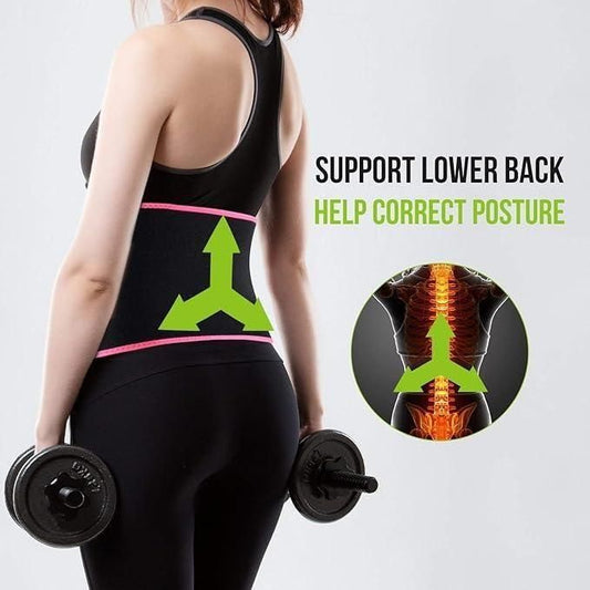 SweatCore Shaping Belt – Waist Trainer for Fitness, Sweat & Core Support