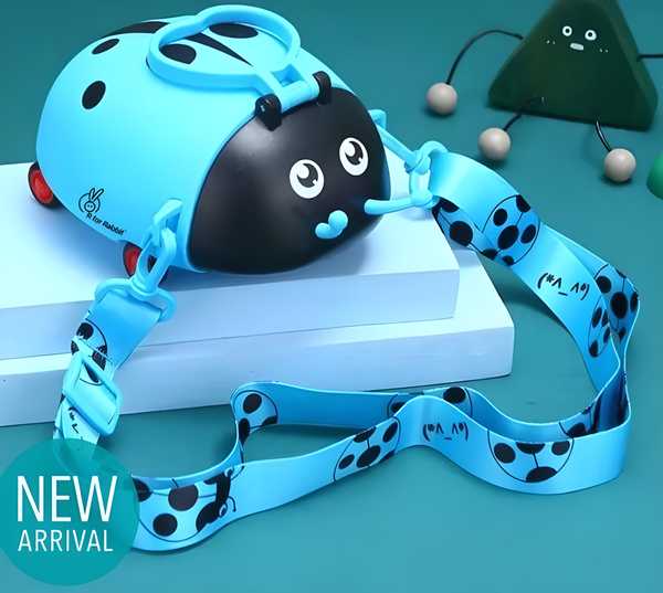 BeetleSip Toddler Water Bottle – Spill-Proof Straw Sipper with Adjustable Strap | Safe & Fun Hydration for Kids