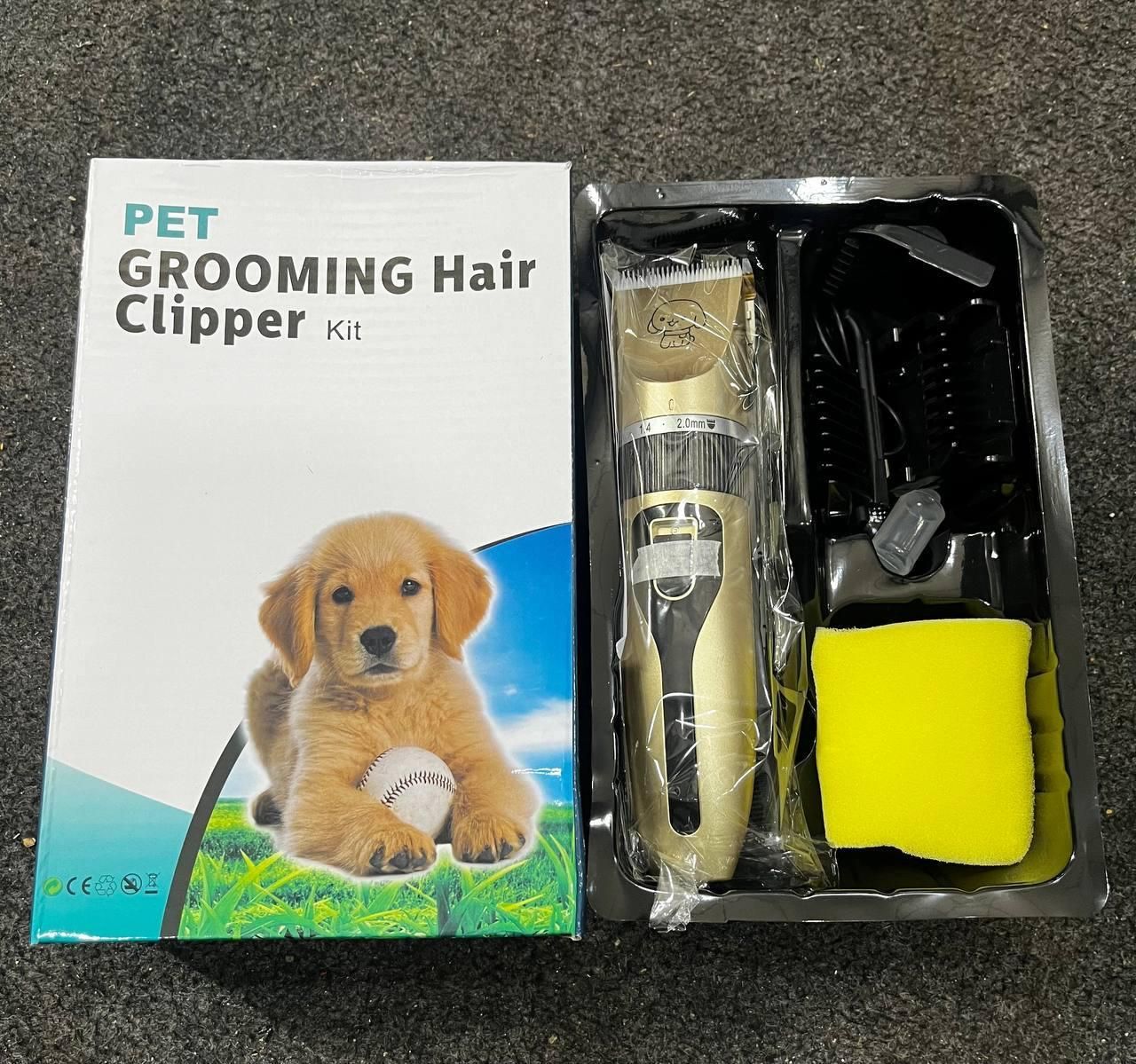 PawGroom Pro Pet Grooming Trimmer Set – Clippers, Combs & Accessories for Dogs & Cats