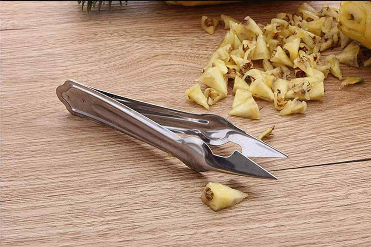 PineEasy Stainless Steel Pineapple Eye Remover Clip – Quick & Safe Fruit Preparation Tool