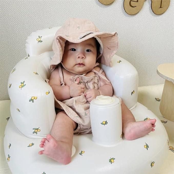 TinyFloat Inflatable Baby Chair – Portable Soft Seat for Feeding, Play & Travel