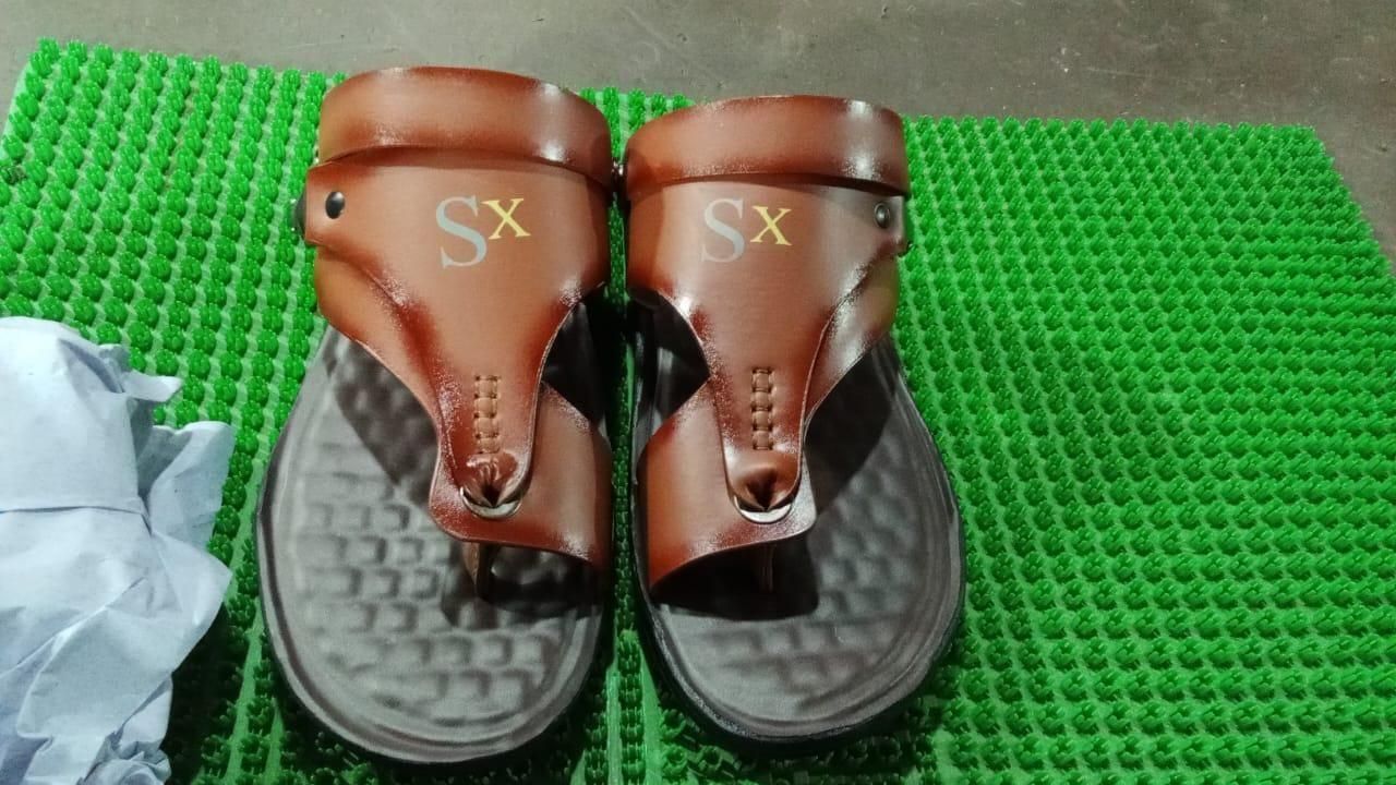 ComfortStep Men’s Casual Sandals – Synthetic Leather Everyday Wear