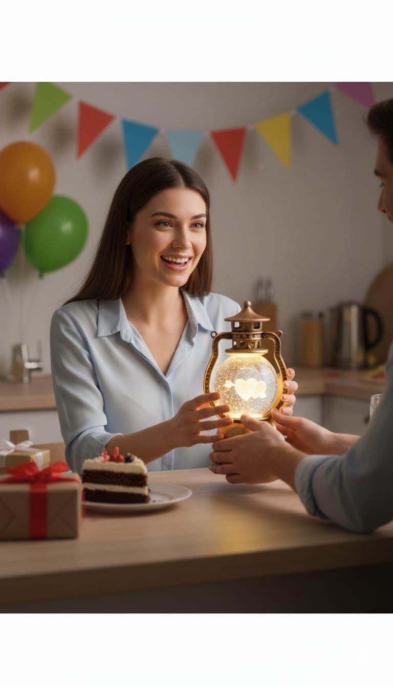 Special Crystal Ball Lamp – Romantic LED Night Light Gift