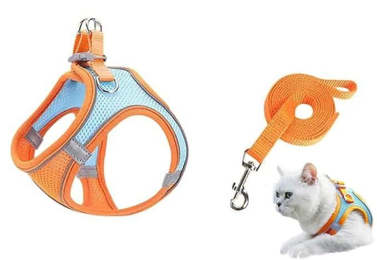 PawSafe Adjustable Cat Harness with Leash