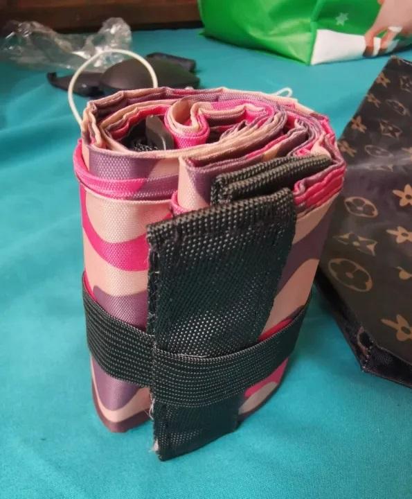 EcoCarry Foldable Shopping Bags – Reusable Travel Tote (Set of 2)