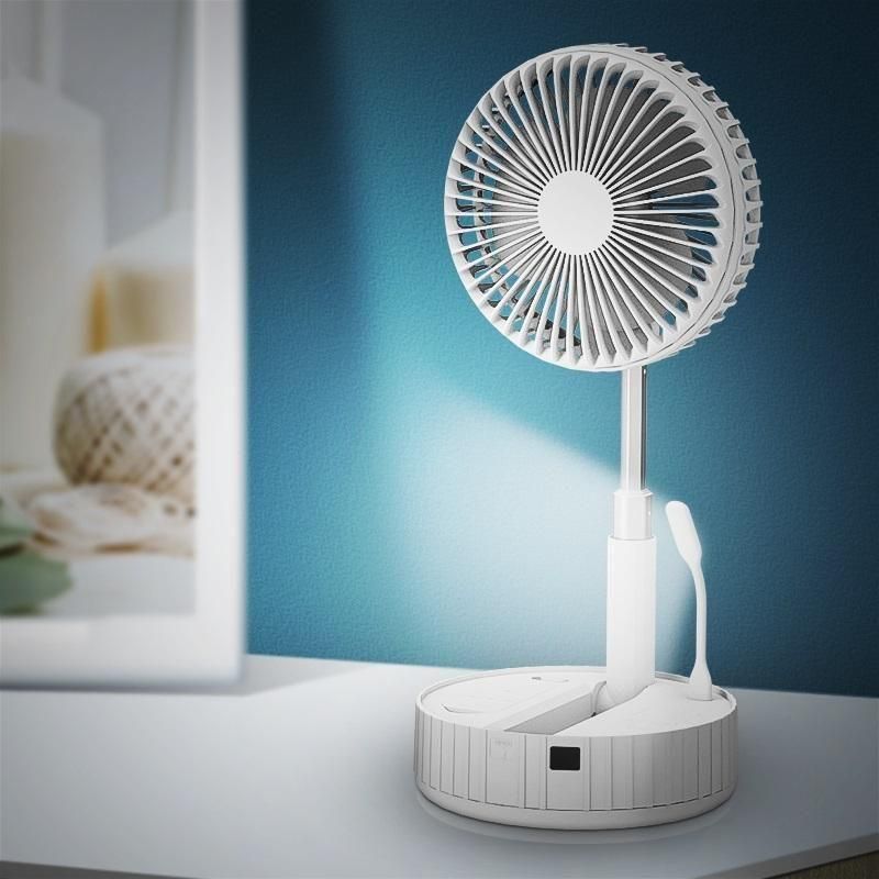 BreezePro Rechargeable High-Speed Table Desk Fan – Portable, Powerful Airflow with Long Battery Backup